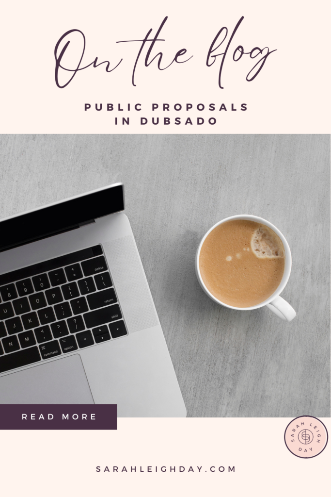 Public Proposals in Dubsado